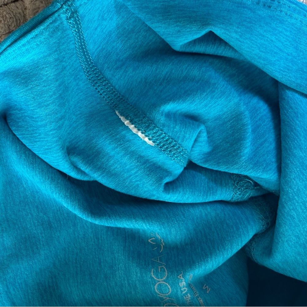 Beyond Yoga | Spacedye Caught in the Midi Leggings in Blue Glow Heather | Medium - Picture 6 of 10